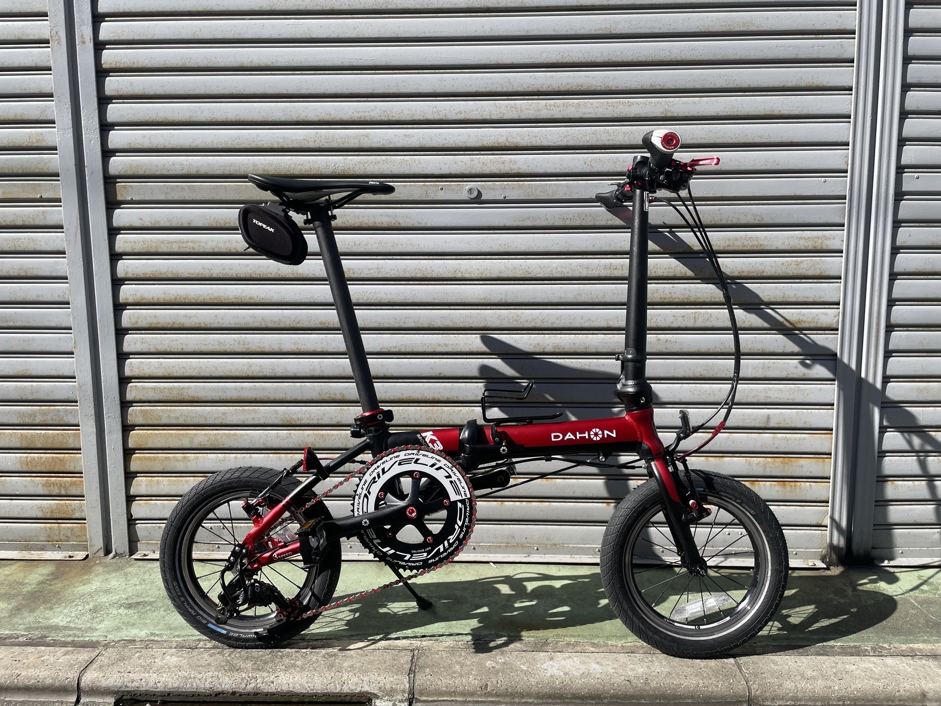 DAHON K3 14インチ ブルーxマットブラック ビッグアップル - 自転車本体