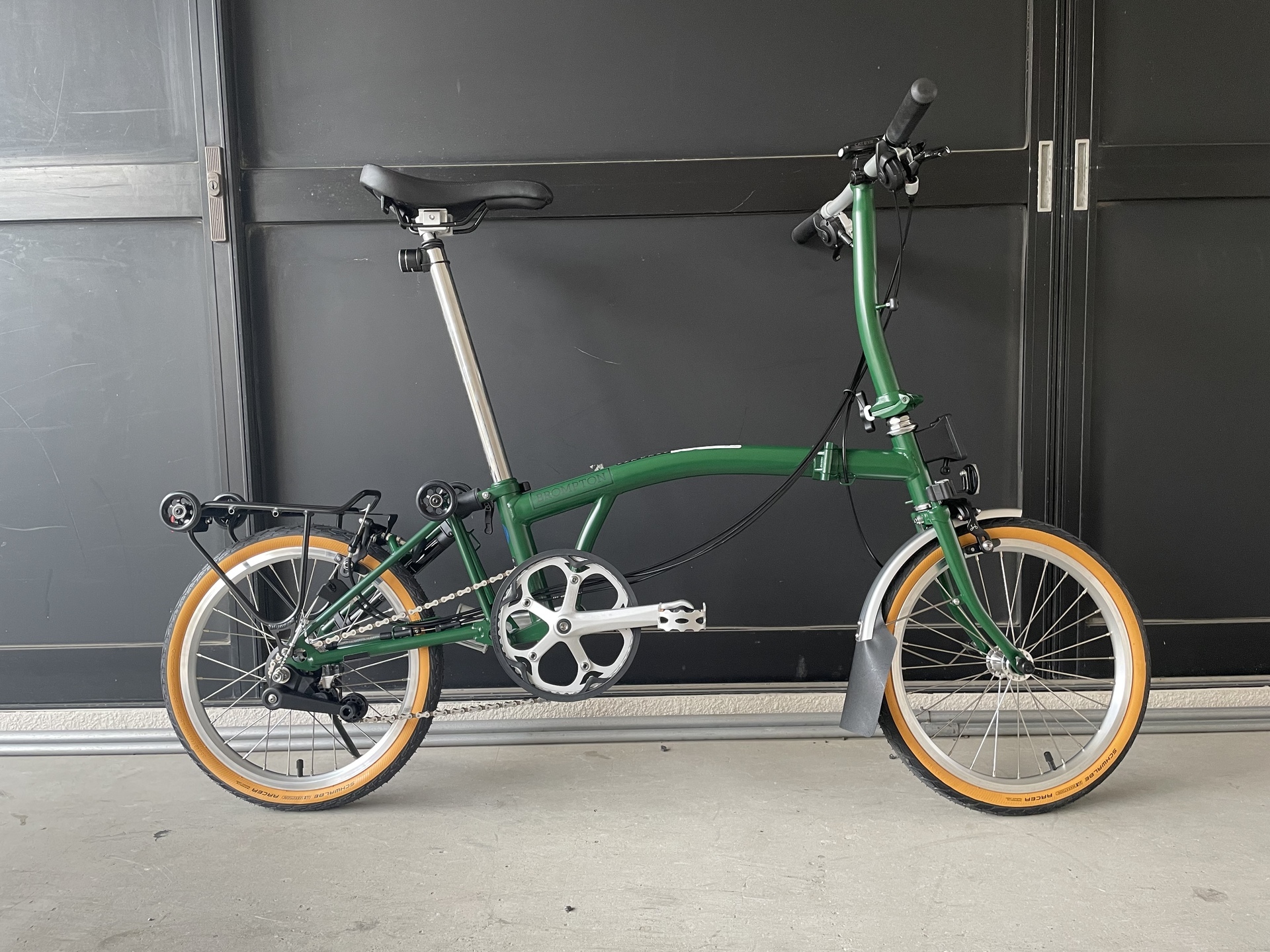 Brompton リアフェンダー キャリア-