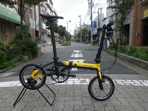 DAHON K3に新色“YELLOW/BLACK”が登場！次の週末は19年モデルDAHON＆tern注目の電動自転車Vektron  S10が乗れる試乗会やりますよ～！: サイクルハウスしぶや スタッフブログ